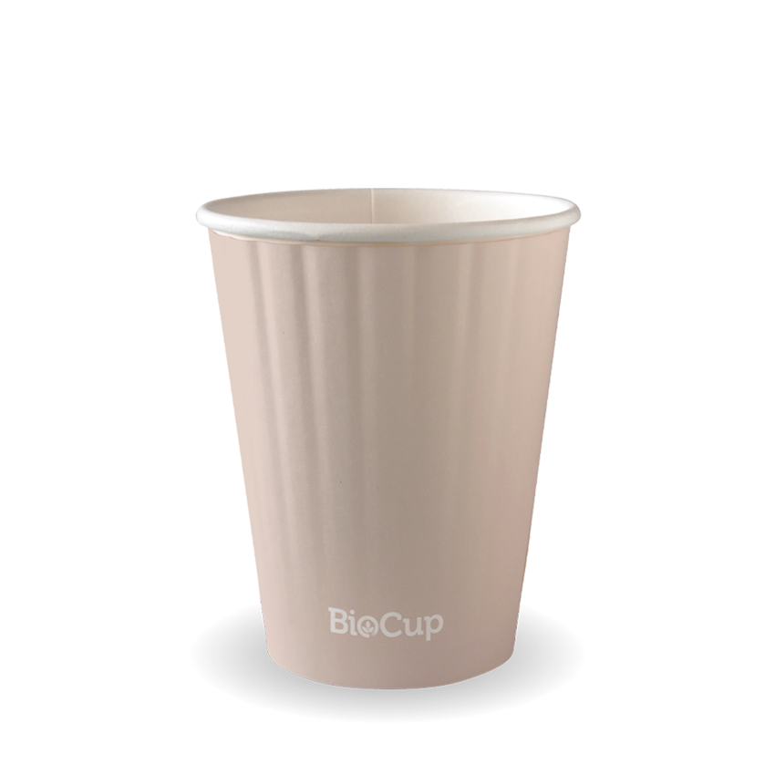 390ml / 12oz (90mm) Stone Double Wall Biocup