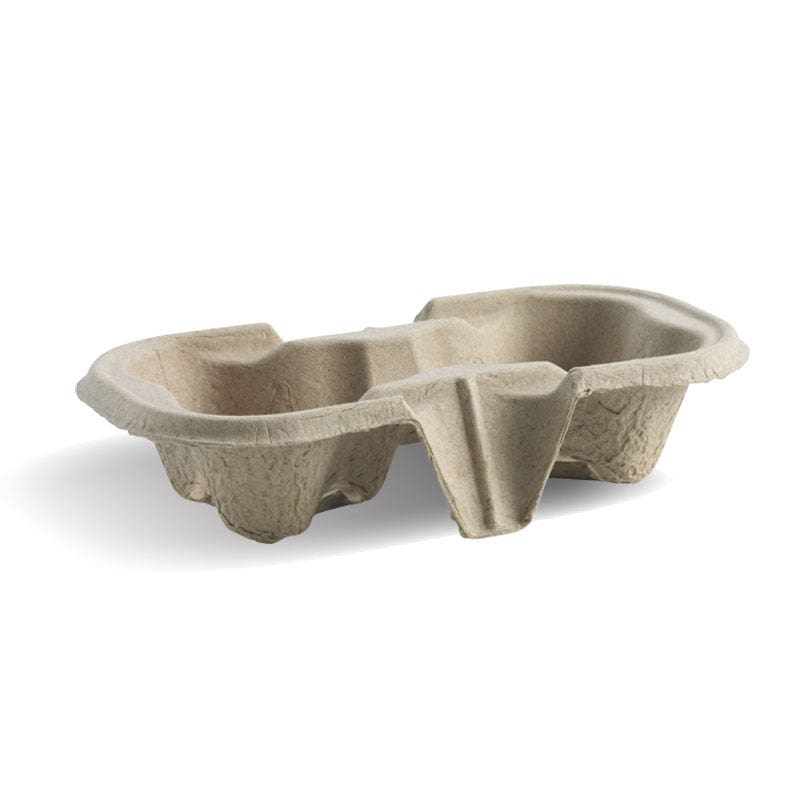 2-Cup Pulp BioCup Tray