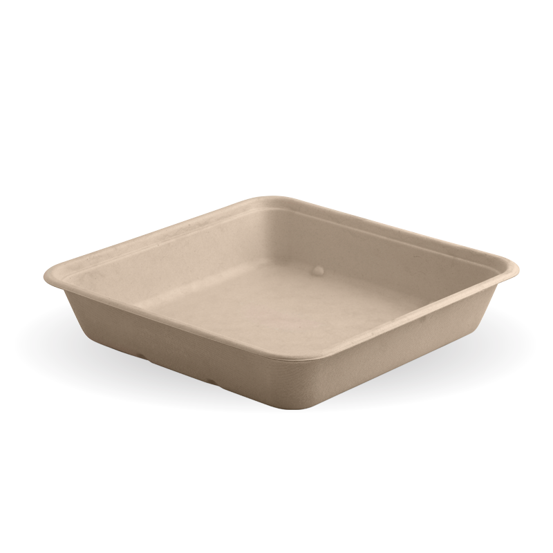 1,750ml Large Natural Plant Fibre Takeaway Base
