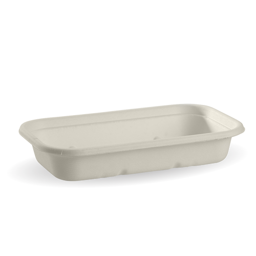 750ml White Plant Fibre Takeaway Base