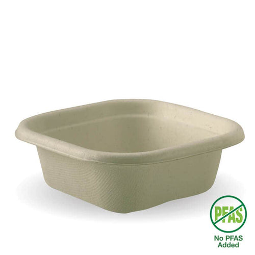 280ml Natural Plant Fibre Takeaway Base