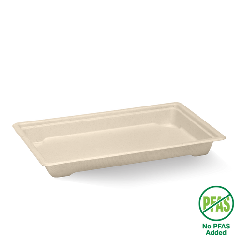 Large Plant Fibre Sushi Tray