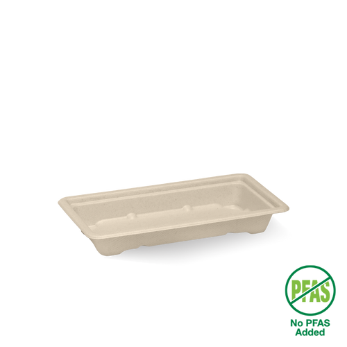 Small Plant Fibre Sushi Tray