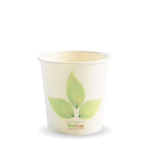 120ml / 4oz (63mm) Leaf Single Wall BioCup