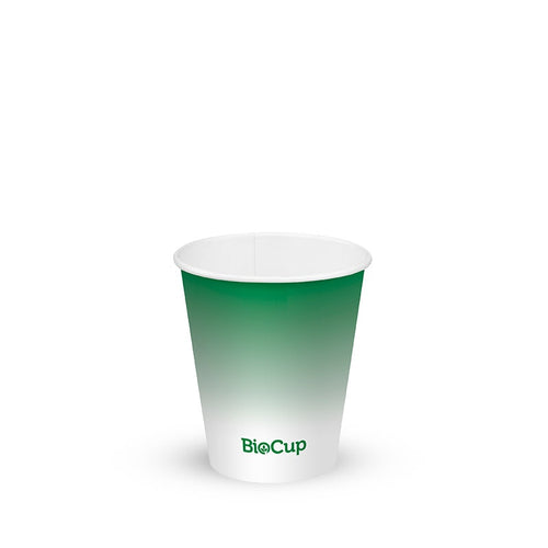 200ml / 6oz (80mm) Green Cold Paper BioCup