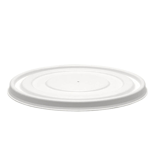 12oz-32oz White Plant Fibre BioBowl Lid