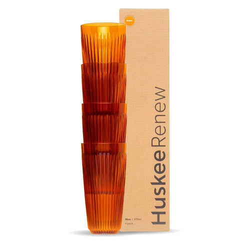 16oz HuskeeRenew 4-Pack Amber (x12)