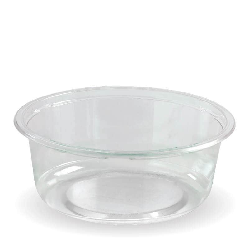 600ml Clear Wide Unbranded BioBowl