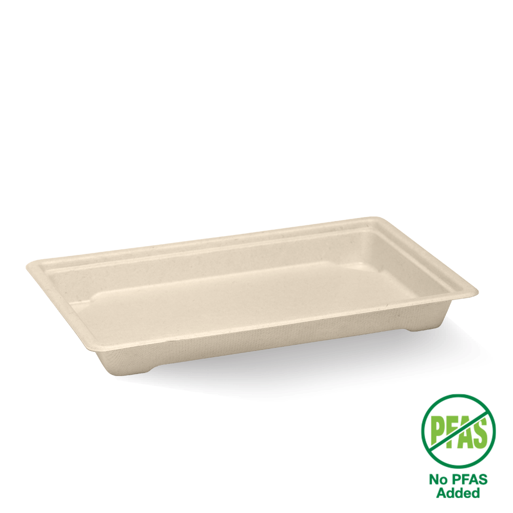 Large Plant Fibre Sushi Tray