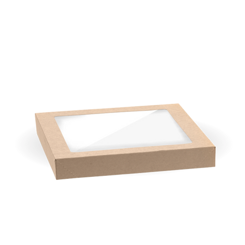 Small BioBoard Catering Tray PLA Window Lid