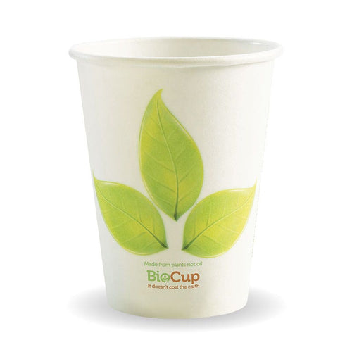 390ml / 12oz (90mm) Leaf Single Wall BioCup