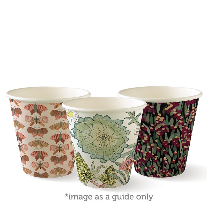 280ml / 8oz (90mm) Art Series Single Wall BioCup