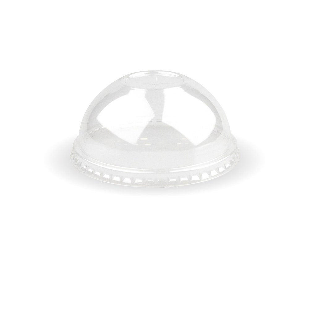 90mm PLA Clear Dome Cold Paper BioCup Lid