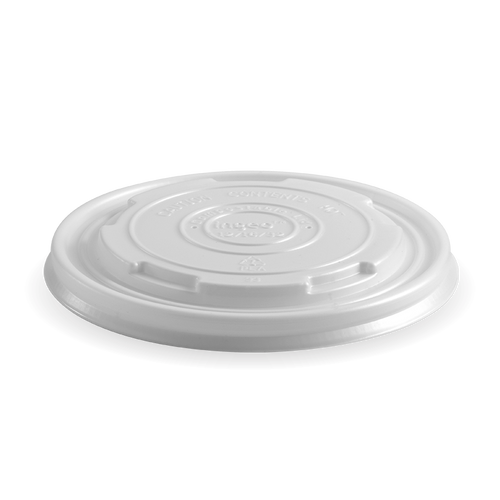 430-950ml / 12-32oz White PLA BioBowl Lid
