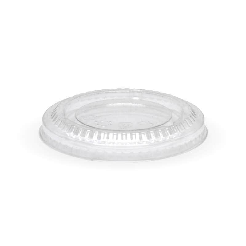 250ml / 8oz Clear PET Flat BioBowl Lid