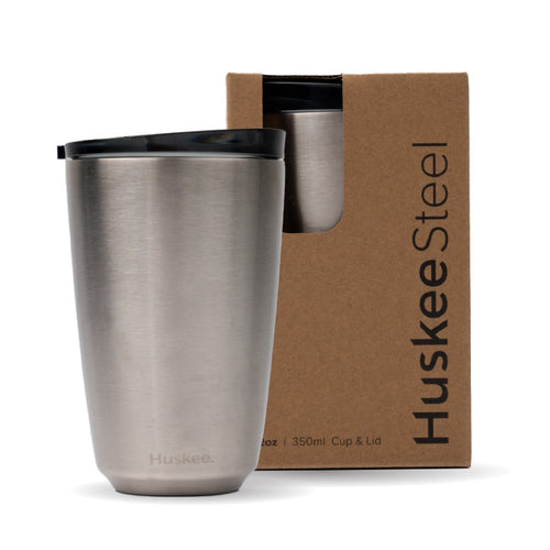 12oz HuskeeSteel Brushed Steel (x12)