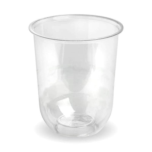 250ml Clear Unbranded Tumbler Biocup